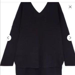Oversized ribbed wool sweater from net a porter barely worn
